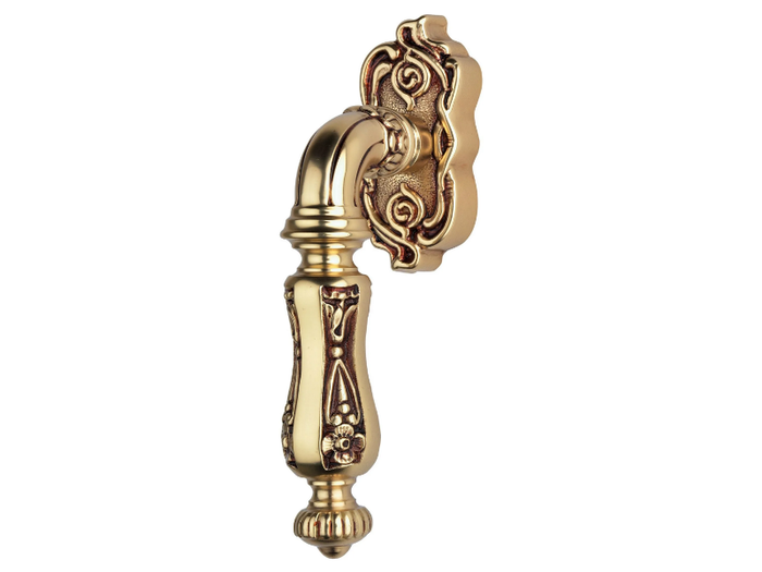 SOLEIL - Louis XVI DK brass window handle _ LINEA CALI'